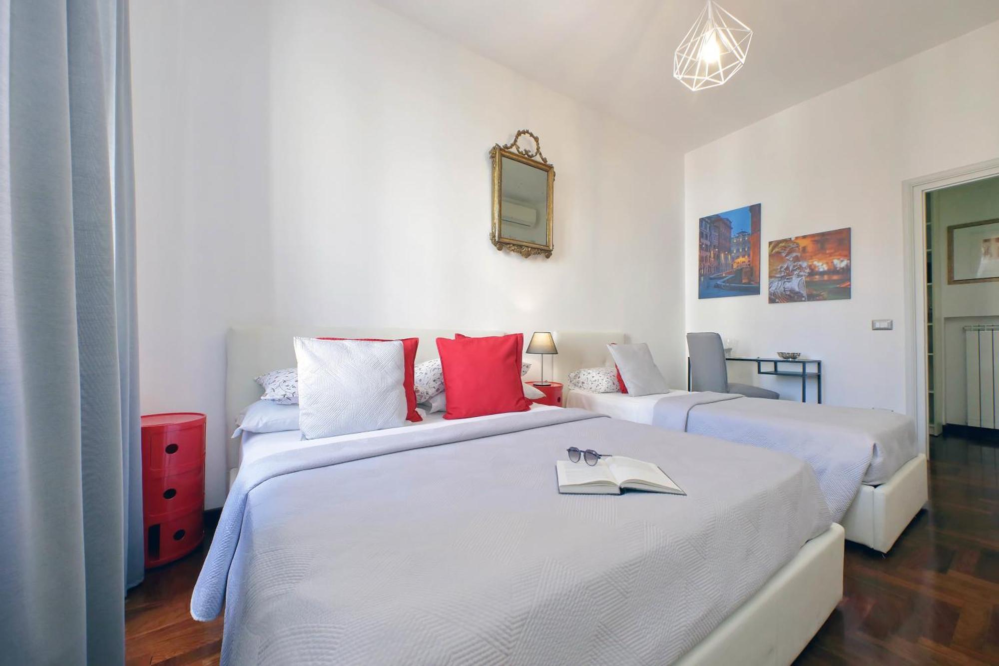 Luxury Apartment Vaticano-S'Peter Basilica - Netflix Wifi - Aircond Рим Экстерьер фото