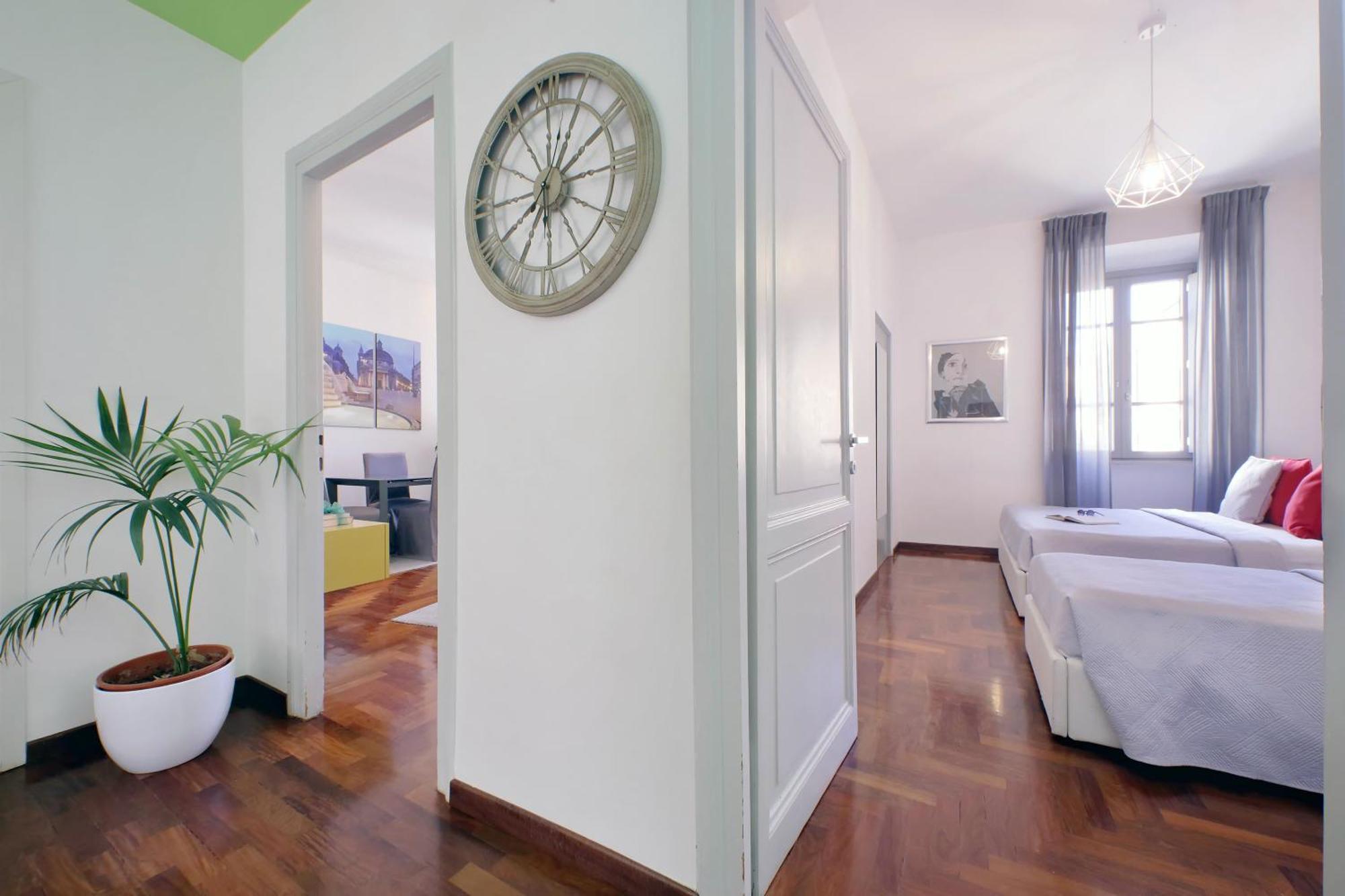 Luxury Apartment Vaticano-S'Peter Basilica - Netflix Wifi - Aircond Рим Экстерьер фото
